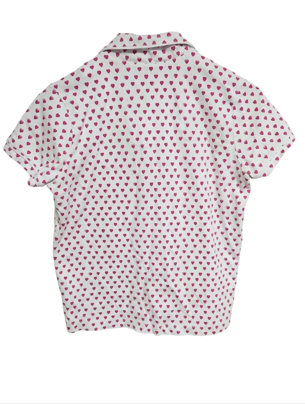 Roller Rabbit Hearts Polo Pajama Top Small